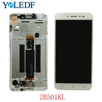 

5.0" LCD For Asus ZenFone Live ZB501KL display with frame X00FD LCD screen touch Ecran digitizer Assembly Sensor Replace Parts