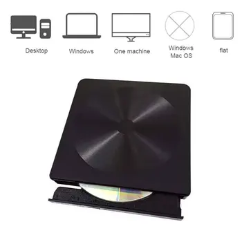 

DVD Burner Writer Drive Free External Multifunction CD BD Fast Transmission Blue Ray Type C Home Laptop Computer PC USB3.0