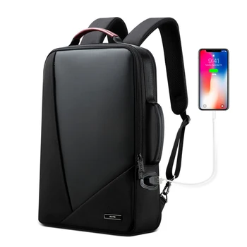 

2019 Stylish Men Laptop Backpack 15.6 Inch Anti Theft Business Back Pack Bags USB Charging Port Backpack Bags Waterproof Plecak