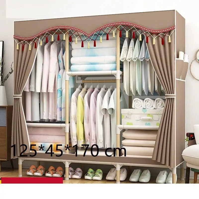 MODEL AC De Almacenamiento Rangement Chambre Mobile Per La Casa Armario Tela Guarda Roupa мебель для спальни шкаф Mueble гардероб - Цвет: MODEL AC