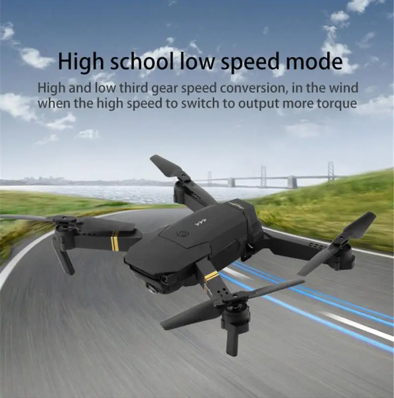 Дрон для детей и взрослых X Pro WIFI FPV 720P/1080P/4K HD камера складной с 3 батареями селфи