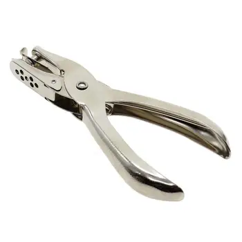 

Metal Puncher Tool Scrapbooking Office Paper Punch Craft School Supplies Craft Supplies Single Hole Cardmaking Silver Mini