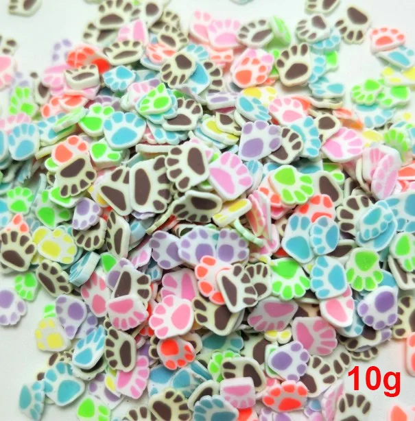Colorful 10g Happy Monkey10g Fimo Boba Slime добавки поставки милый Полимерная глина спринклеры DIY Набор наполнитель для облачной прозрачной хрустящей слизи глина - Цвет: Colorful 10g