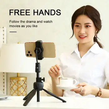 

Tripod mobile phone stand desktop live self timer bar Bluetooth remote control lazy tablet computer bracket