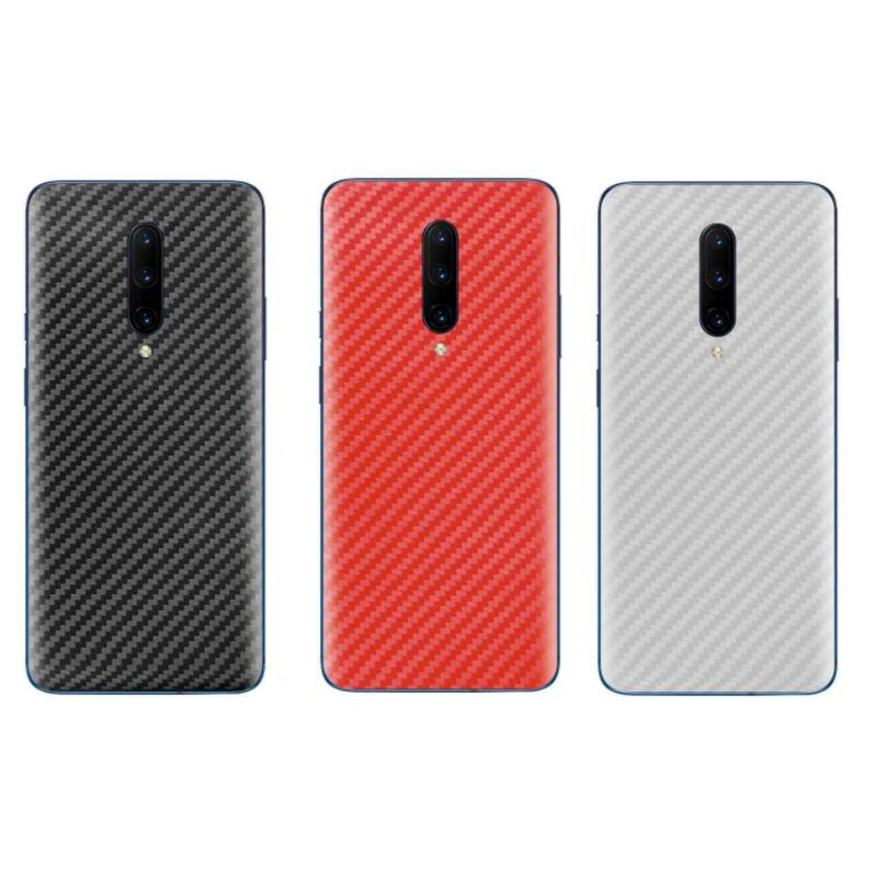 Для Oneplus 7Pro 3D углеродная зернистая задняя защитная пленка для телефона наклейка 7