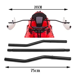 Inflatable Kayak Floats Outrigger Outrigger Arm Pole Kit Canoe Balance One Ship Three Buoy Pole Group