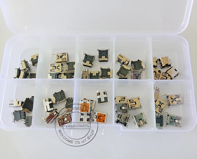 T-образный Мини USB штекер питания постоянного тока Разъем для зарядки планшетов