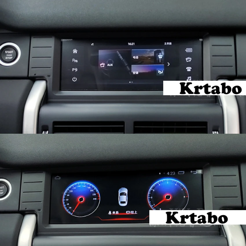 For Land rover aurora discover the walker Car radio Android multimedia player Car touch screen GPS Navigation Support Carplay 33