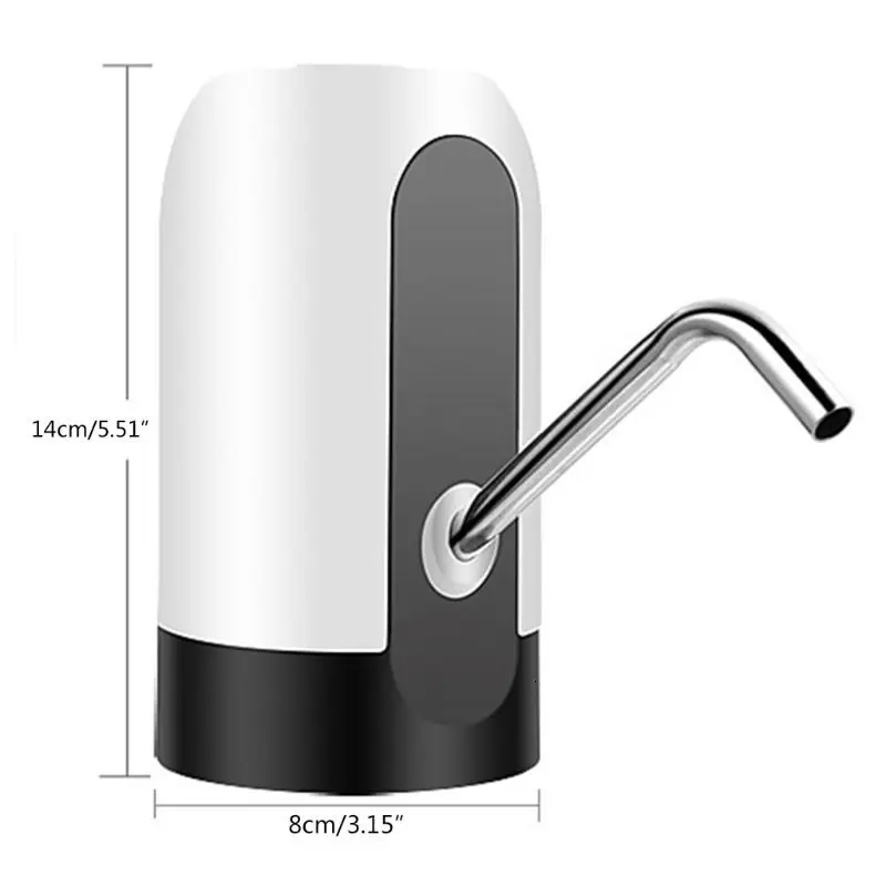 Беспроводной Электрический автоматический питьевой насос для бутыля с водой USB Перезаряжаемый умный дозатор электрические приборы для напитков Спорт/лагерь