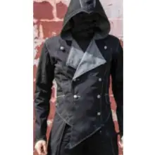 Мужская куртка размера плюс, приталенная, повседневная, пуговицы, воротник с лацканами, верхняя одежда, винтажное пальто