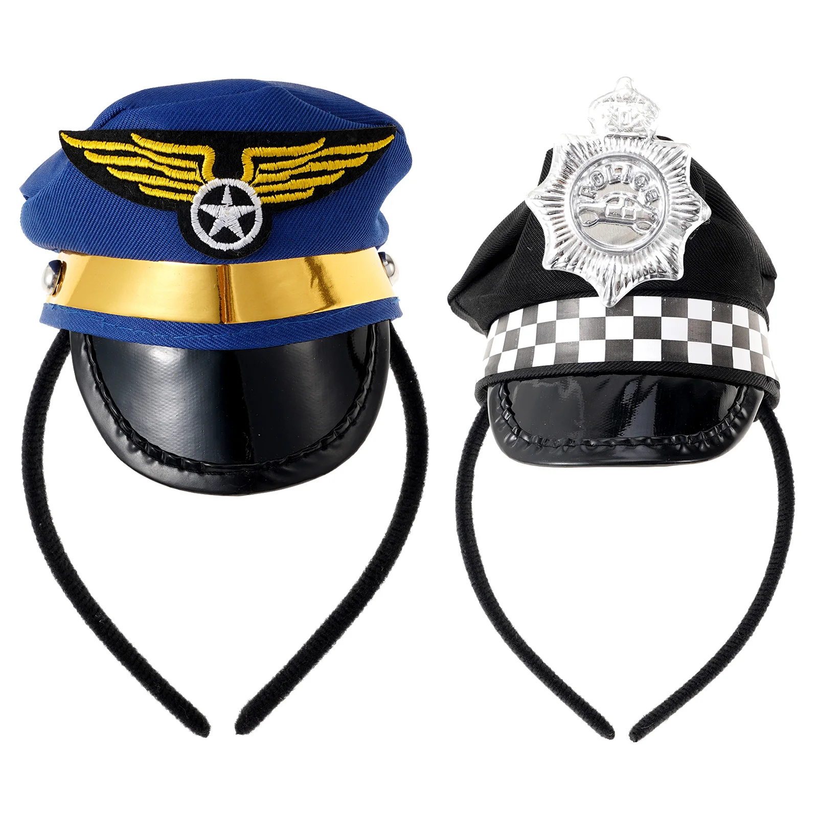 Sailor Mini Top Hat Hair Hoop Navy 