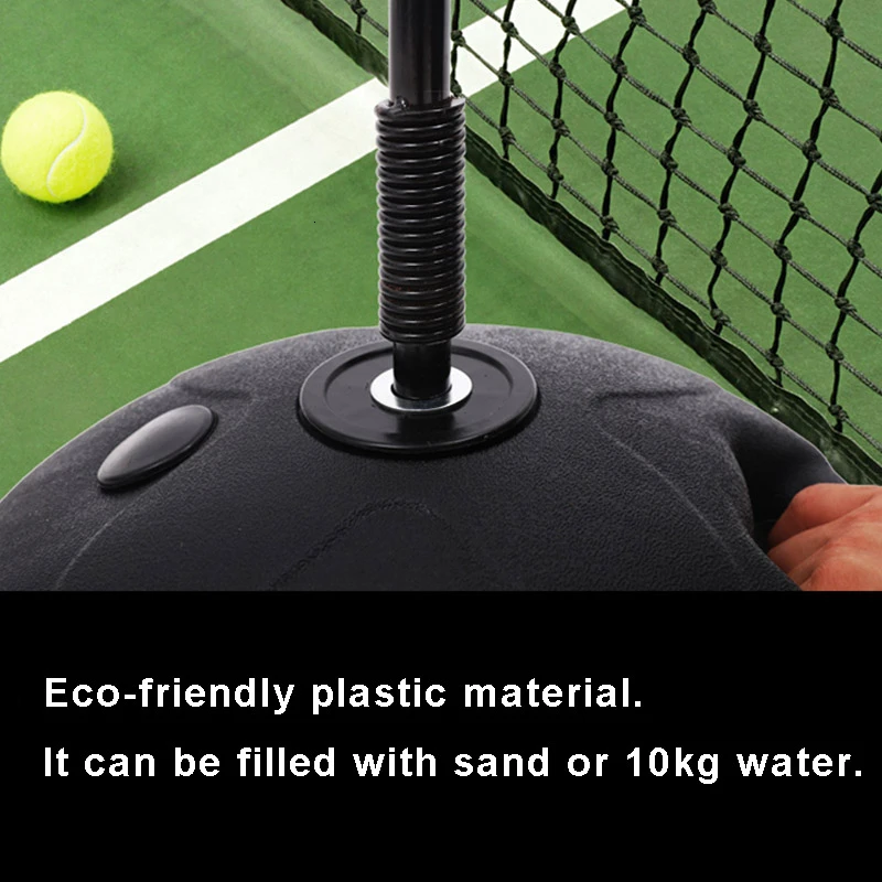 Tennis Trainer Portatile Con Altezza Regolabile Fino A 180 Cm - Ideale Per Allenamento Da Soli - 2