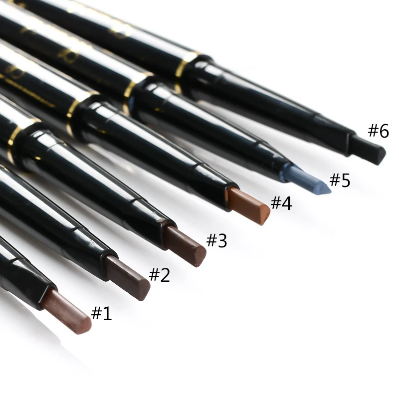 Pro Rotate Eyebrow Pencil Triangle Stereo Eyebrow Pencil Waterproof Smudge-Proof Lasting Colorfast Double-End Automatically YL Pro Rotate Eyebrow Pencil Triangle Stereo Eyebrow Pencil Waterproof Smudge-Proof Lasting Colorfast Double-End Automatically YL