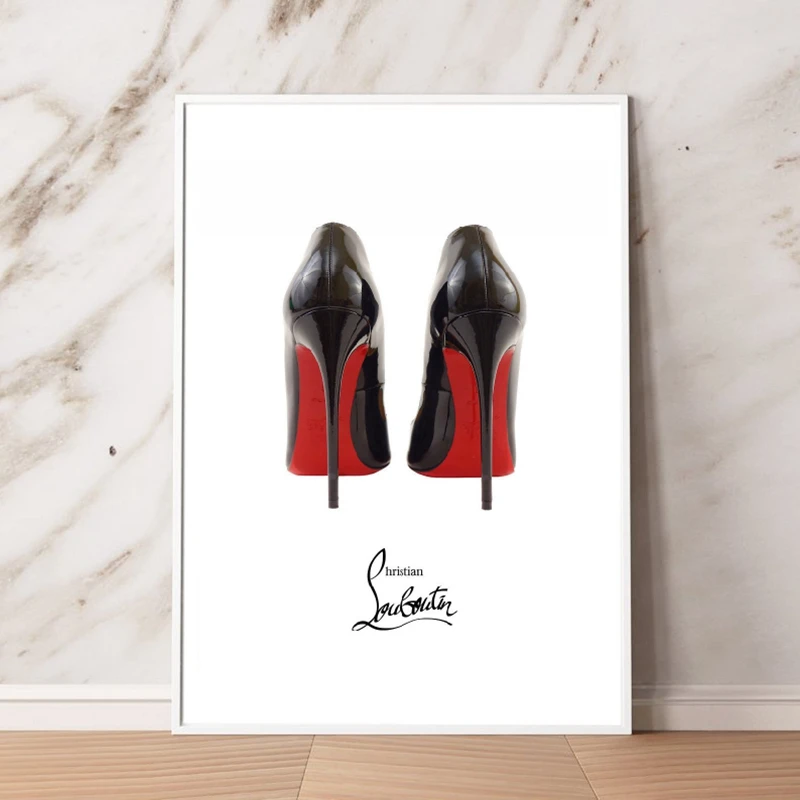 Fashion-Wall-Art-High-Heels-Poster-Nordic-Print-Modern-Canvas-Painting-Woman-Pictures-for-Living-Room