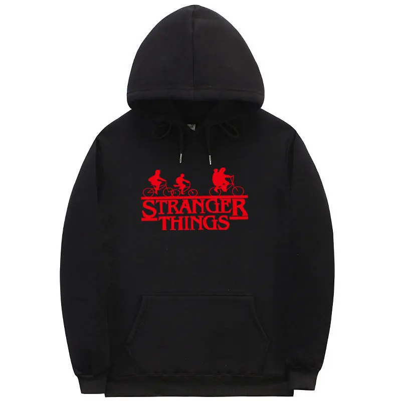 

Stranger Things Men's Winter Thick Cotton Pullover Hooded Harajuku Streetwear Xxxtentacion Sweatshirts Men's 3D Hoodies