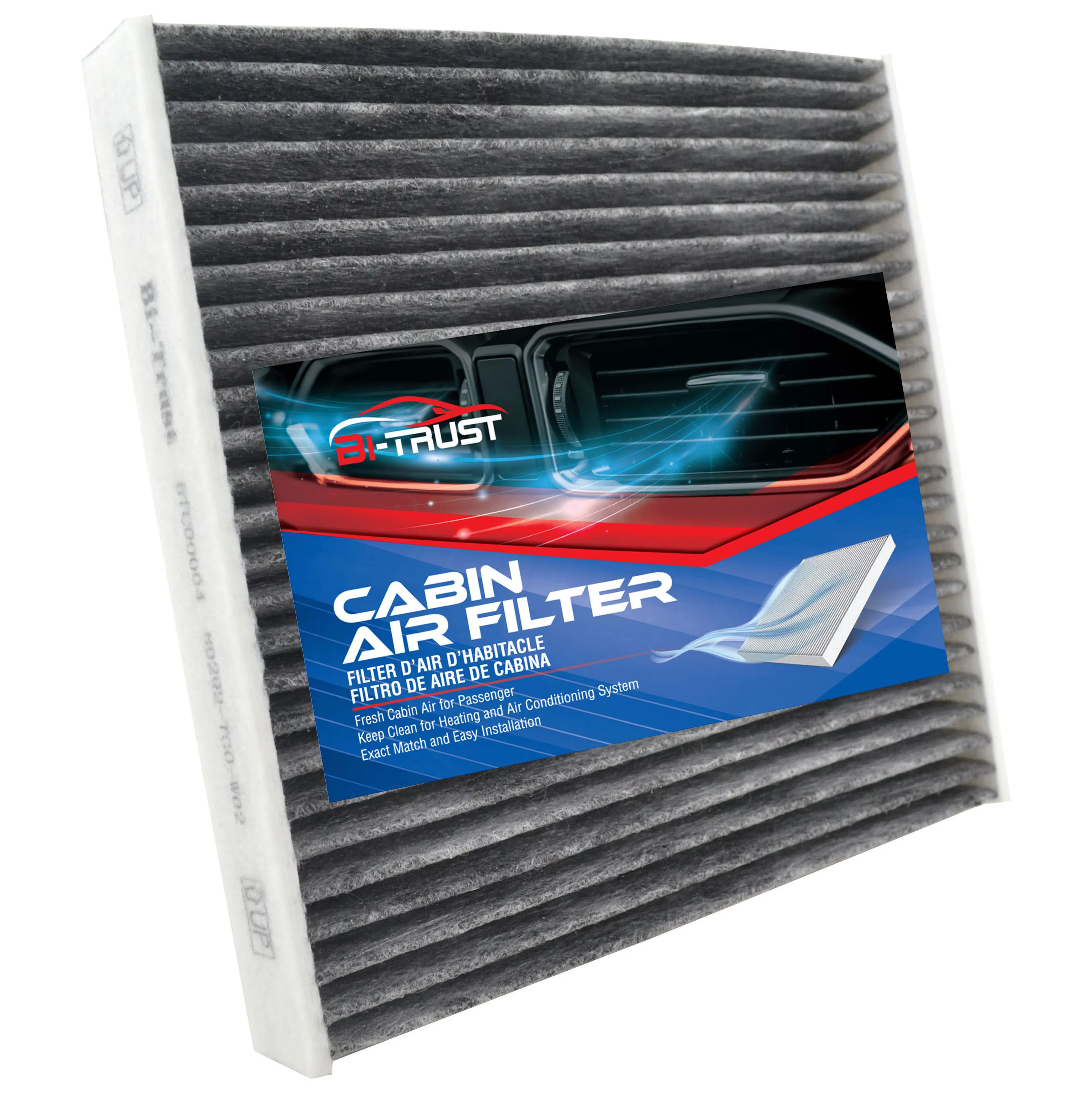 

Bi-Trust Cabin Air Filter for Acura RDX Honda Civic/Clarity/CR-V/CR-Z/Fit/HR-V/Insight/Odyssey 80291-T5R-A01 CF11182