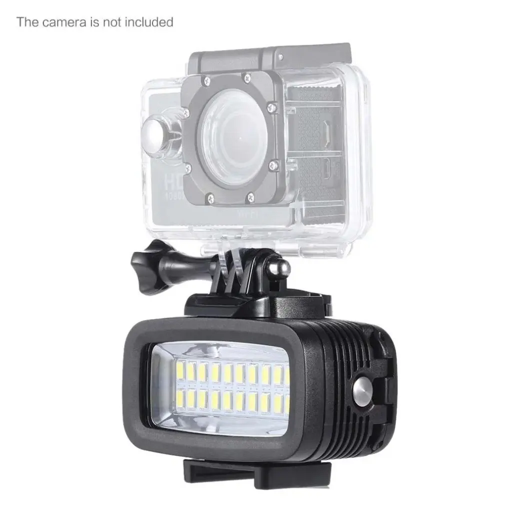 Sl-100 светильник для дайвинга для спортивной камеры Gopro водонепроницаемый Светодиодный светильник для фотосъемки 40 м светильник для дайвинга черный