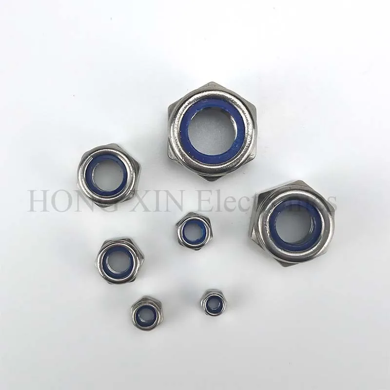 M8 M10 M12 Nylon Lock Nut Metric