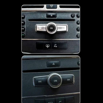 

CLS Button Covers ML W204 W212 Button Sequins Parts Accessories Silver