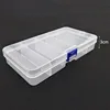 5 Grids Compartments Organizer Container Visible Plastic Fishing Lure Box Fishing Tackle Box Bead Screw Holder Case ► Photo 3/4