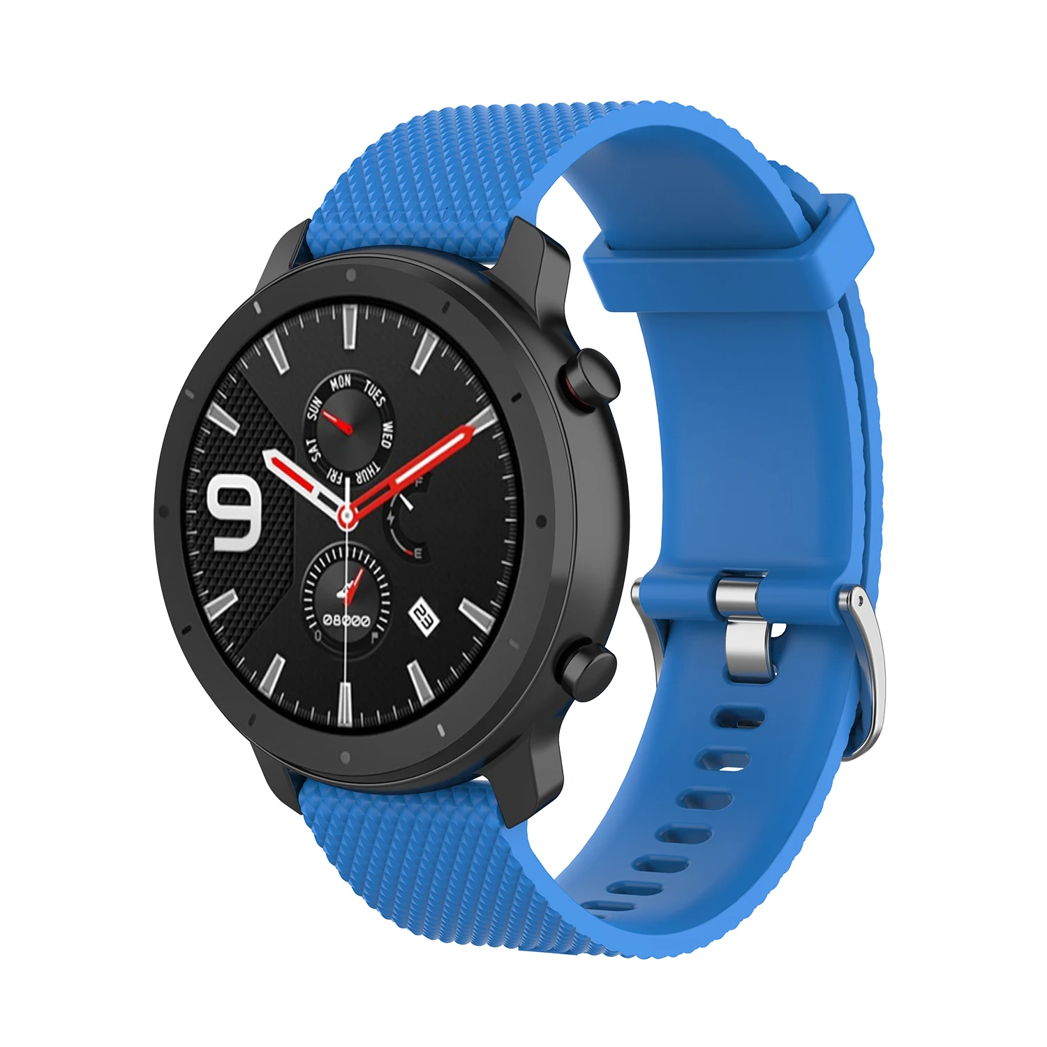Мягкий силиконовый чехол с ремешком для samsung GalaxyHuami Amazfit Bip Youth умные наручные часы-браслет для смарт-браслета Amazfit Bip ремешок для часов 20/22 мм ремешок