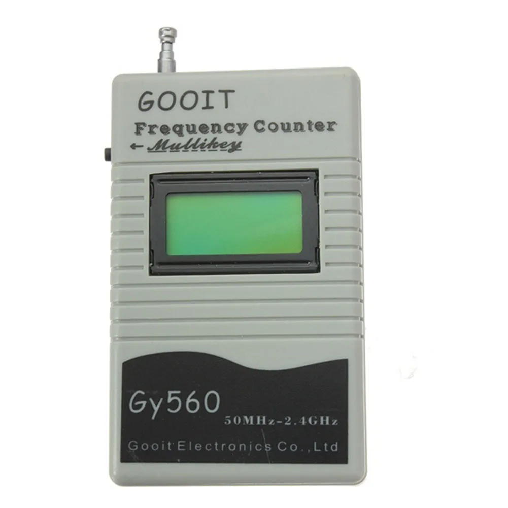 

GY-560 Testing LCD Display Professional Walkie Talkie Electronic Audio Practical Decoder Portable Radio Frequency Counter