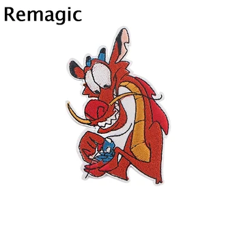 

20pcs Mulan Tv Show Patches Embroidered Applique Iron On Clothes Design DIY Sew On Badge Backpack decorations