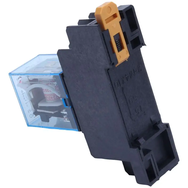220/240V AC катушка DPDT силовое реле MY2NJ 8 Pin w Цоколь