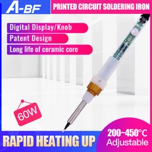 A-BF 836 набор цифровых паяльников с ЖК-дисплеем и регулируемой температурой набор паяльников 60 Вт прочный Набор тепловых карандашей 220 В