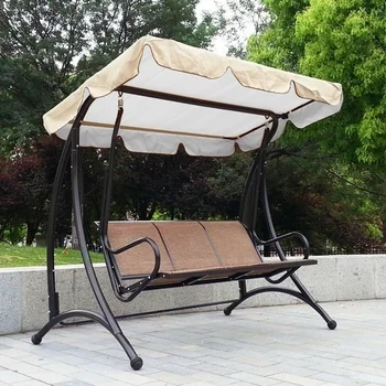 

Swing Chair Cover Garden Awning Waterproof Top Cover Canopy Dustproof Dust Cover For Garden Courtyard Ourdoor Swing Chair Canopy