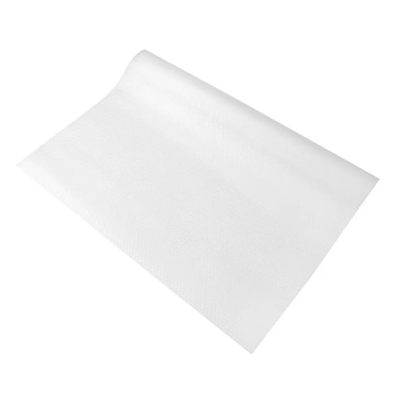 translucent 1,5 м холодильник с прозрачной вкладыш полки DIY IR cut Водонепроницаемая влаги EVA шкаф pad буфет, стол коврик с выдвижными ящиками подкладка для шкафа - Цвет: translucent