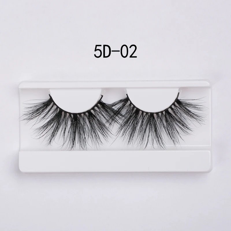 5D-02 Eyewin 25 мм ресницы, накладные ресницы 5D, норковые ресницы, без грубости, ресницы, многоразовые, популярные, накладные ресницы, макияж - Цвет: 5D-02