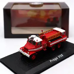 Atlas 1/72 Praga V3S 007 пожарный двигатель литой под давлением модели Ограниченная серия Коллекция игрушек автомобиль