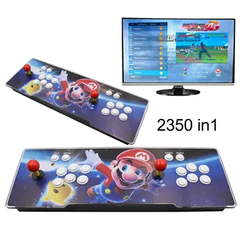 

Pandora 3D Arcade Box 2350 in 1 Save Function Zero Delay 8 Buttons Joystick Controller PCB 160pcs 3D Games Retro Arcade console