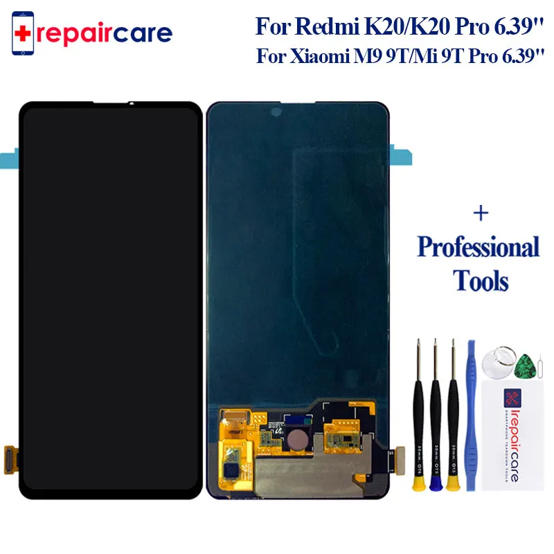 

Amoled 6.39" For Xiaomi Redmi K20 LCD Display Touch Screen Digitizer Assembly Replace For Redmi K20 Display For Xiaomi 9T lcd