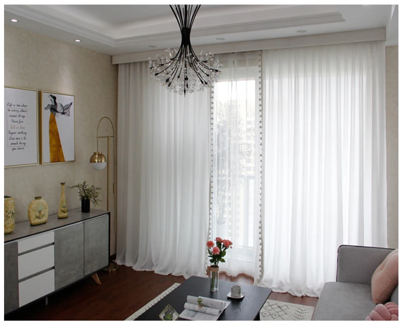 Белые тюлевые шторы для гостиной, отвесные занавески для спальни, шифоновые гладкие ткани, вечерние, свадебные, домашний декоративный фон на заказ