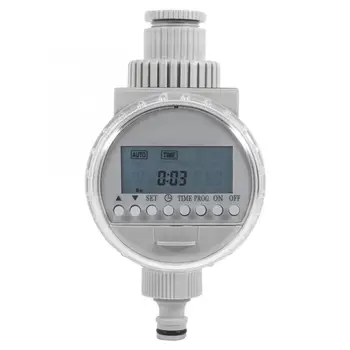 

1Pc Solar Power Home Garden Auto Water Saving Irrigation Controller LCD Digital Watering Timer irrigator