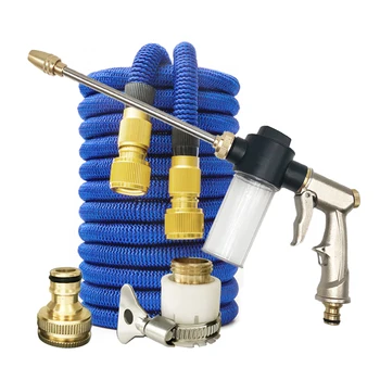 

Garden Hose Magic Hose Water Hose Pipe Water Gun Car Wash Hose Nozzle With Foam Pot