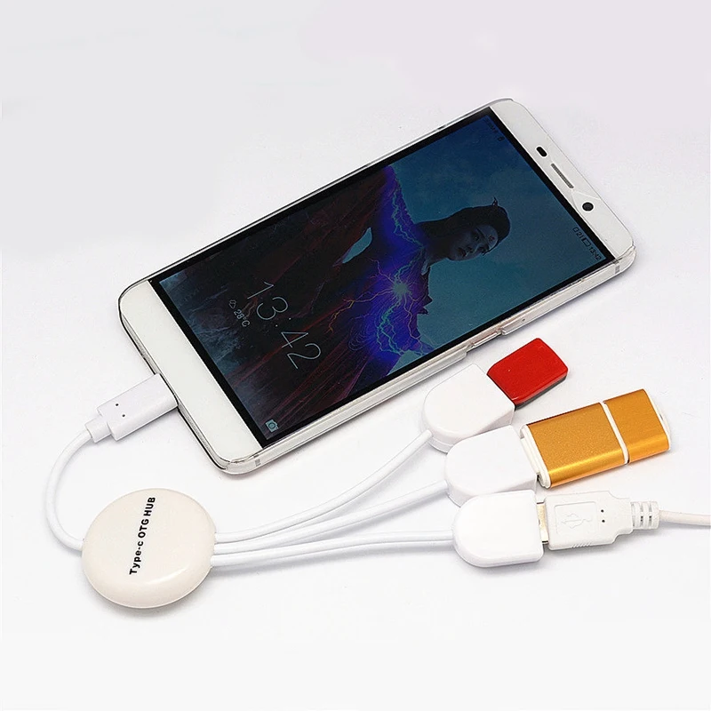 USB 3,1 type-C одноточечный трехфазный концентратор