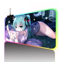 

Gaming Laptop Rgb Mat Pc Gamer Large Mousepad Xl Anime Mouse Pad Gamer Computer Desk Mause Pad Vocaloid Mouse Mats Xxl Mice Mat