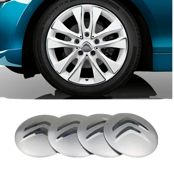 

4PCS 56mm Car styling Tire Wheel Center hub Caps covers Sticker For Citroen C4 Picasso C4L C3-XR C2 C3 C5 C6 Emblem Accessories
