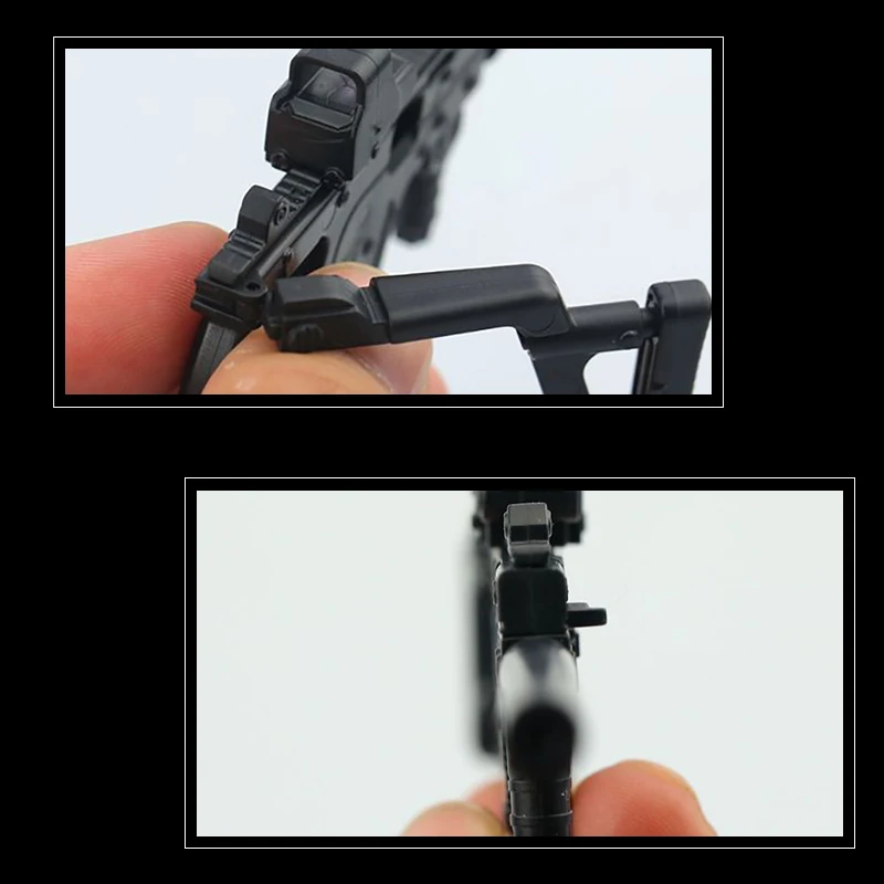 1/6 Sca 1:6 модель ружья Mp40/MP5/MP5SD5/HK53/MK18/KRISS/MP7/UZI ружье бумага для сборки подходит 12 дюймов солдат фигурка