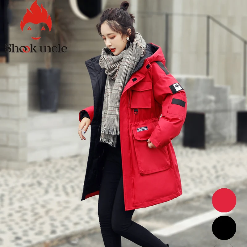 Плотная верхняя одежда пальто женская Свободная куртка с открытыми плечами