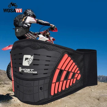 

GHOST RACING Motorcycle Belt Waist Support Protection Bicycle Kidney Protective Belt Off-Road MTB Protect Locomotive Anti-Fall