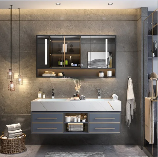 大理石　洗面台　ダブルとシングル 大理石 洗面台 ダブルとシングル