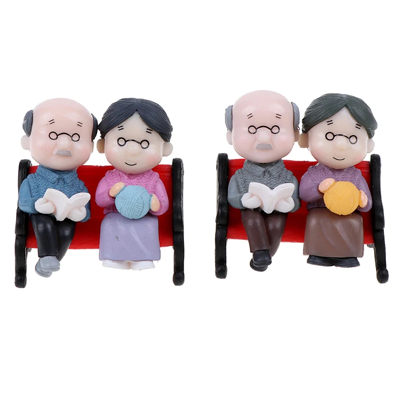 3 шт./компл. шерстяная пряжа бабушка книга дедушка любовники кукла пара подарок