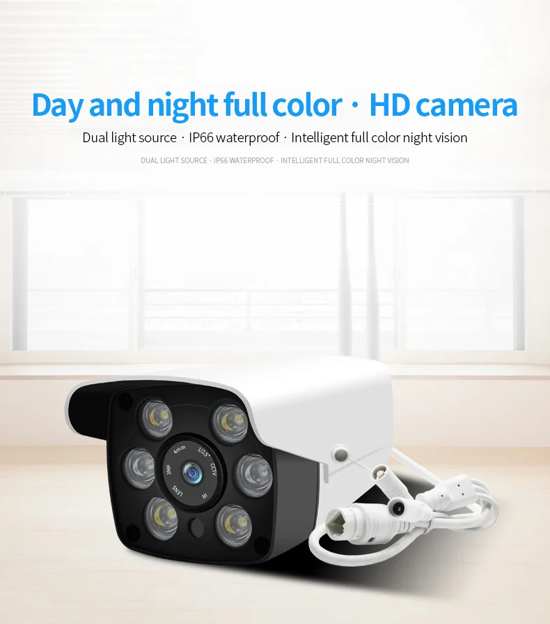 HD 1080P ip-камера, уличная Водонепроницаемая беспроводная wifi камера, светодиодный/ИК-светильник, ночное видение, Обнаружение видео, инфракрасная камера безопасности CCTV