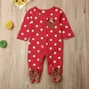 Christmas Baby Boy Romper Girl Clothes Printed Long Sleeve One-Piece Xmas Rompers Newborn Jumpsuit Infant Outfits ► Photo 3/6