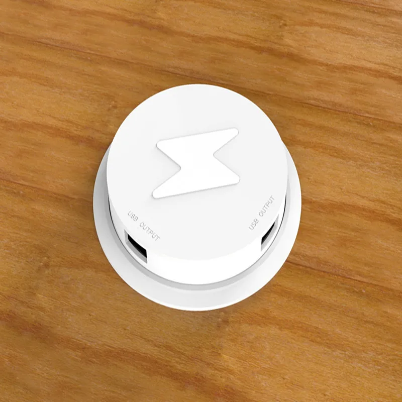 3 in 1 Wireless Charger Desktop Embedded Fast Wireless Charger for iPhone 11 pro X Samsung Galaxy Furniture QI Wireless Charger
