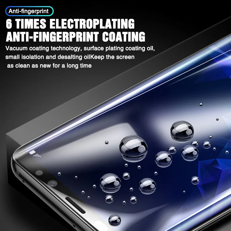 35D полностью изогнутое закаленное стекло для samsung Galaxy S9 S8 Plus Note 9 8 Защитная пленка для экрана на samsung S7 S6 Edge S9